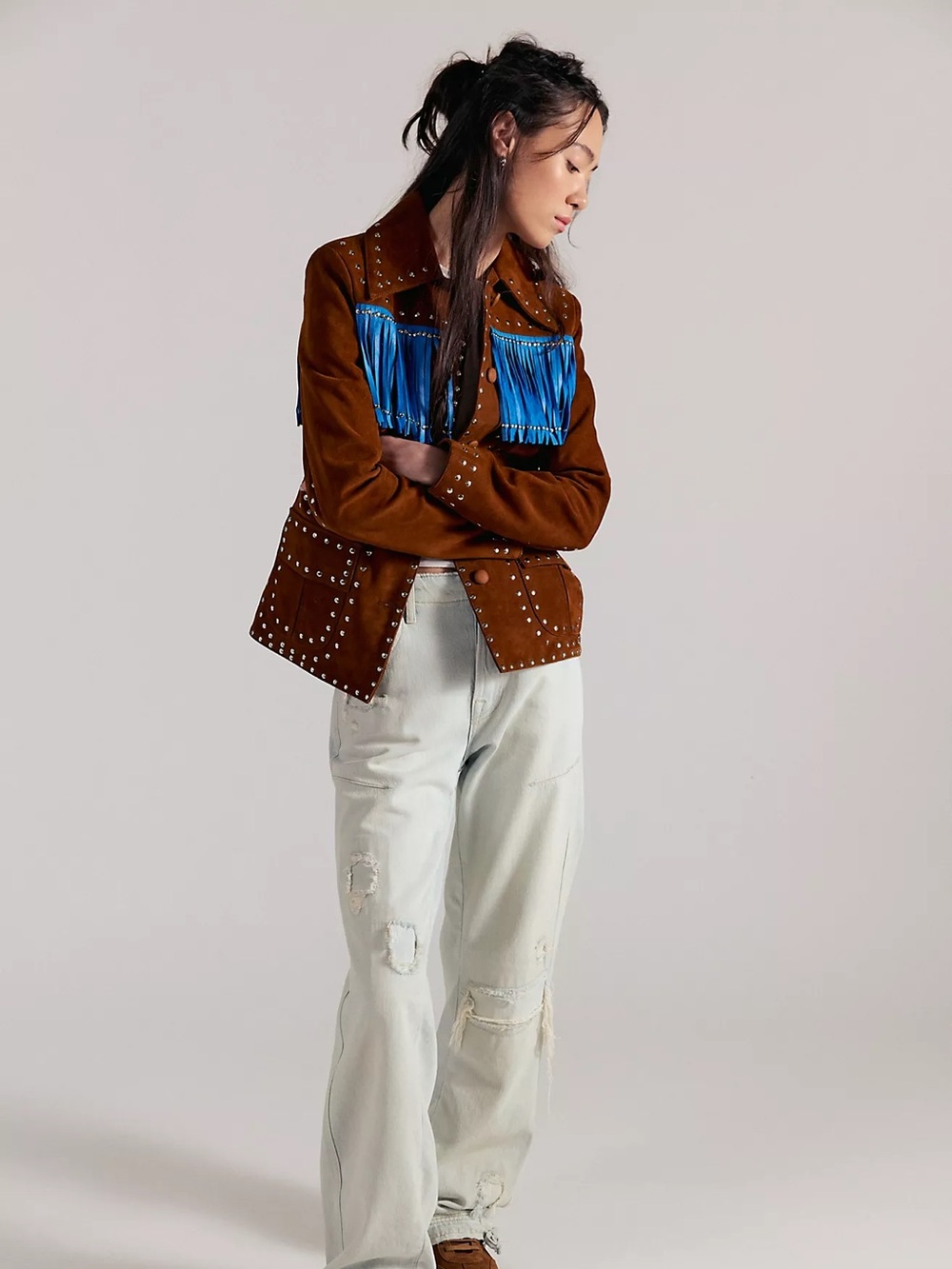 Dan Cassab Linda Suede Jacket